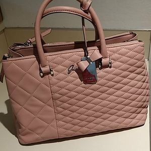 Guess Faux Leather Shoulder Bag
